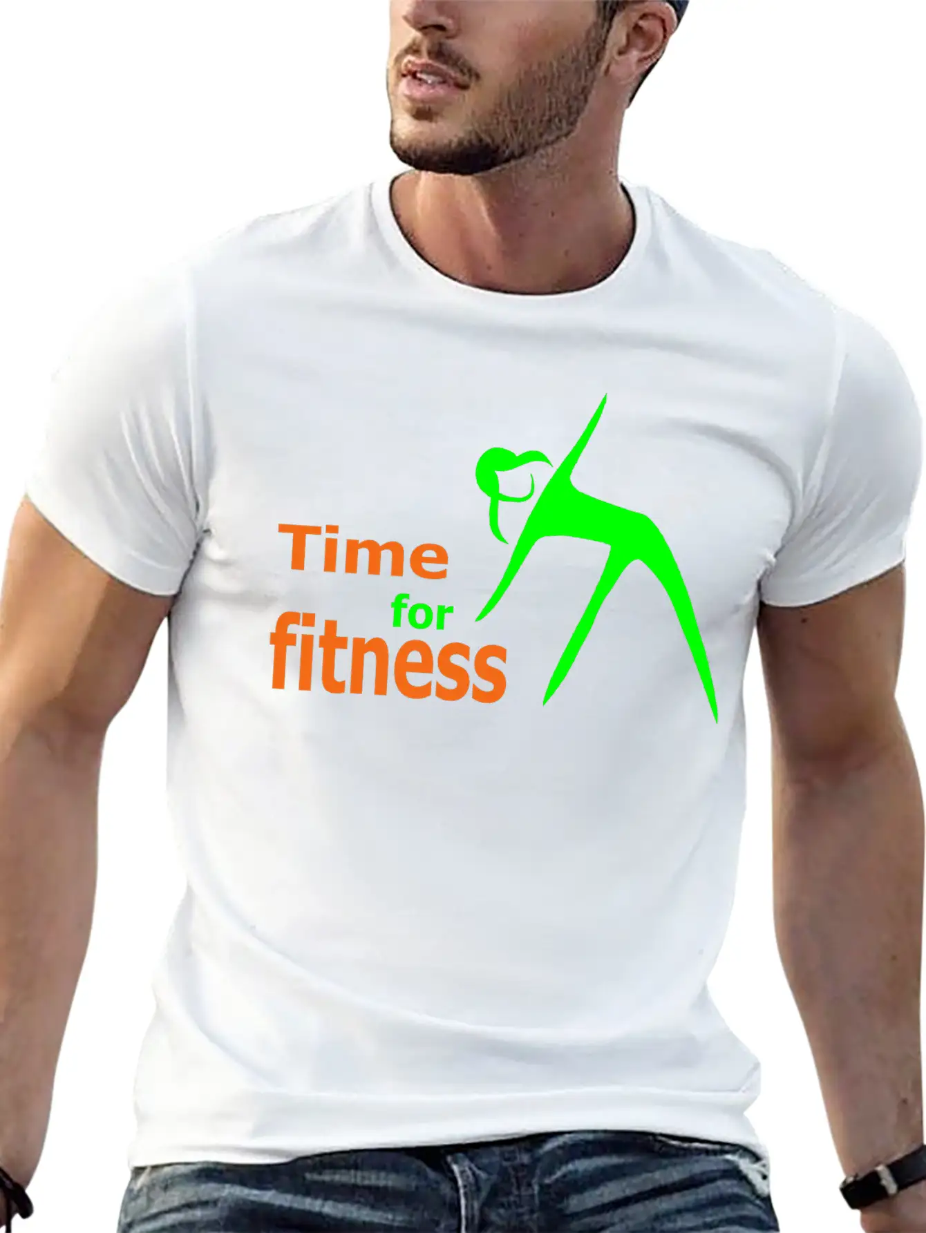Sports Unisex Short Sleeve Soft Cotton T-Shirt – Casual Everyday Wear