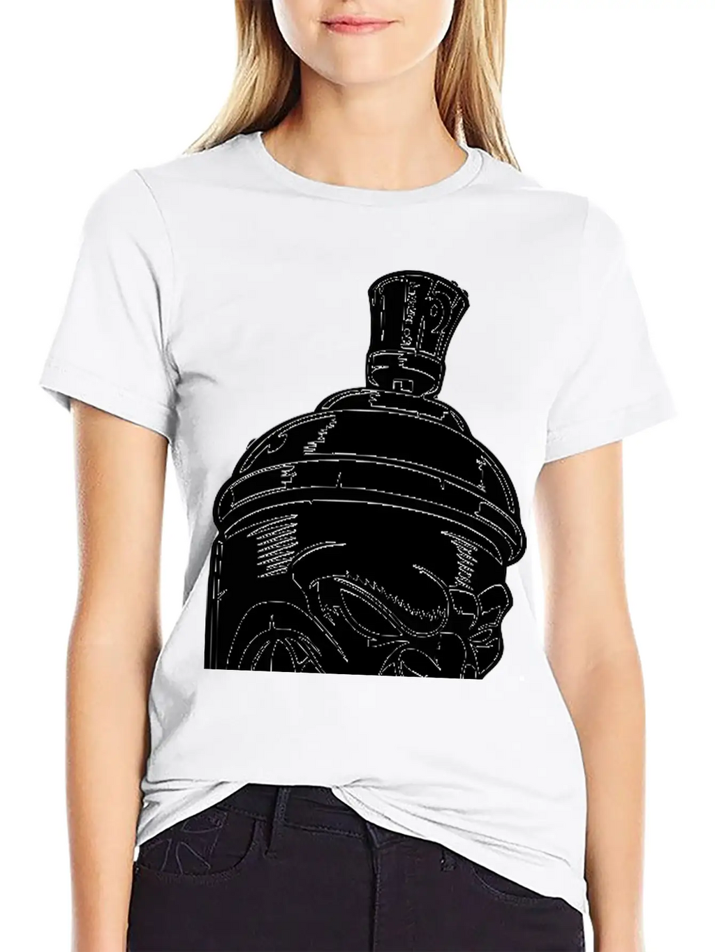Spray Can Unisex Short Sleeve Soft Cotton T-Shirt – Casual Everyday Wear