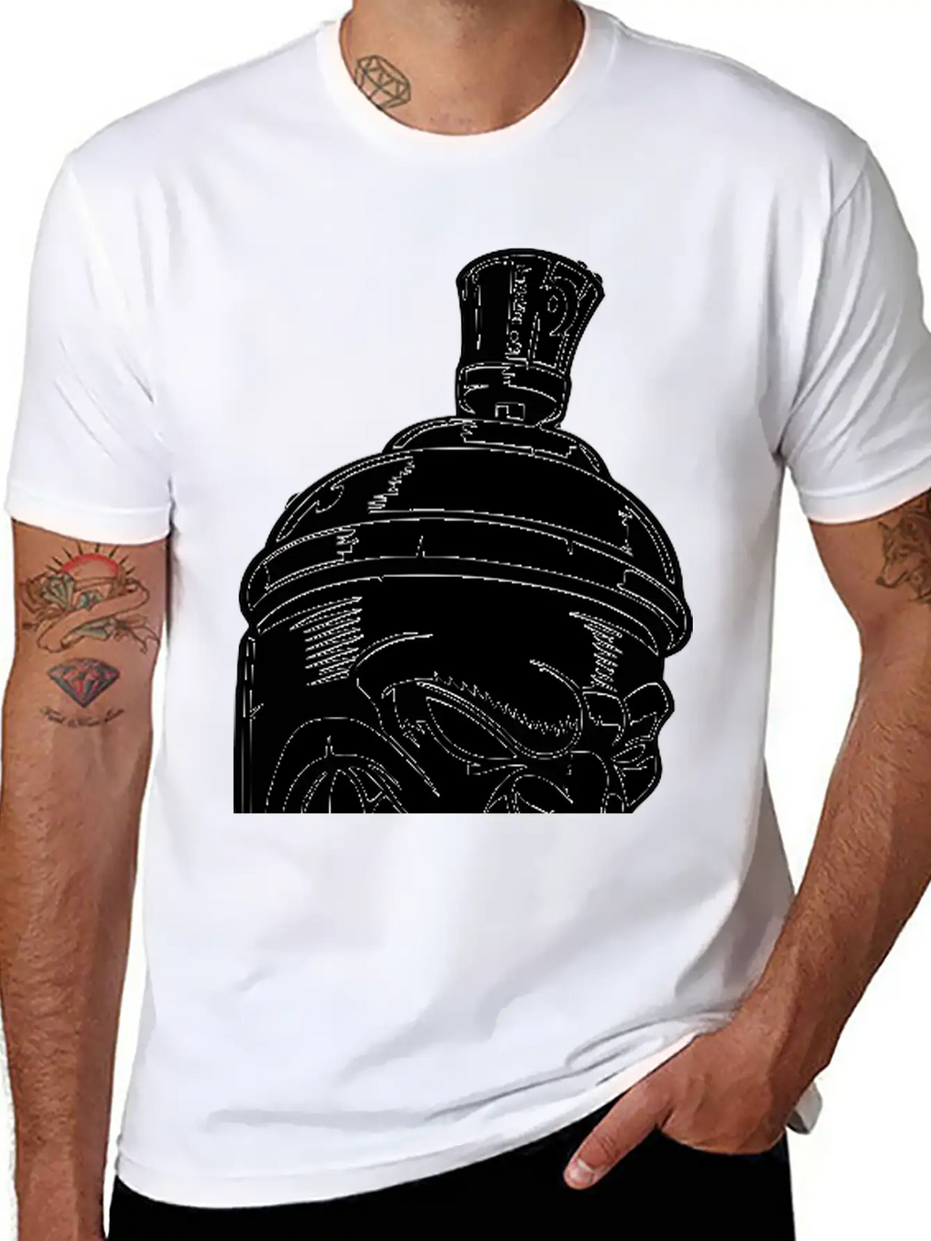 Spray Can Unisex Short Sleeve Soft Cotton T-Shirt – Casual Everyday Wear