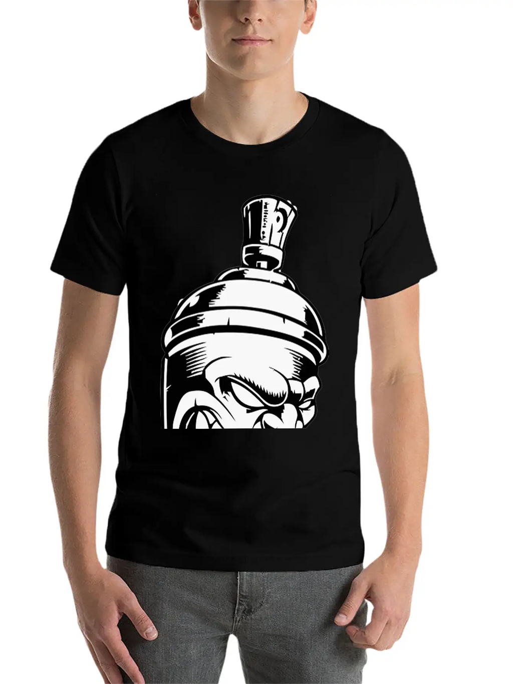 Spray Can Unisex Short Sleeve Soft Cotton T-Shirt – Casual Everyday Wear