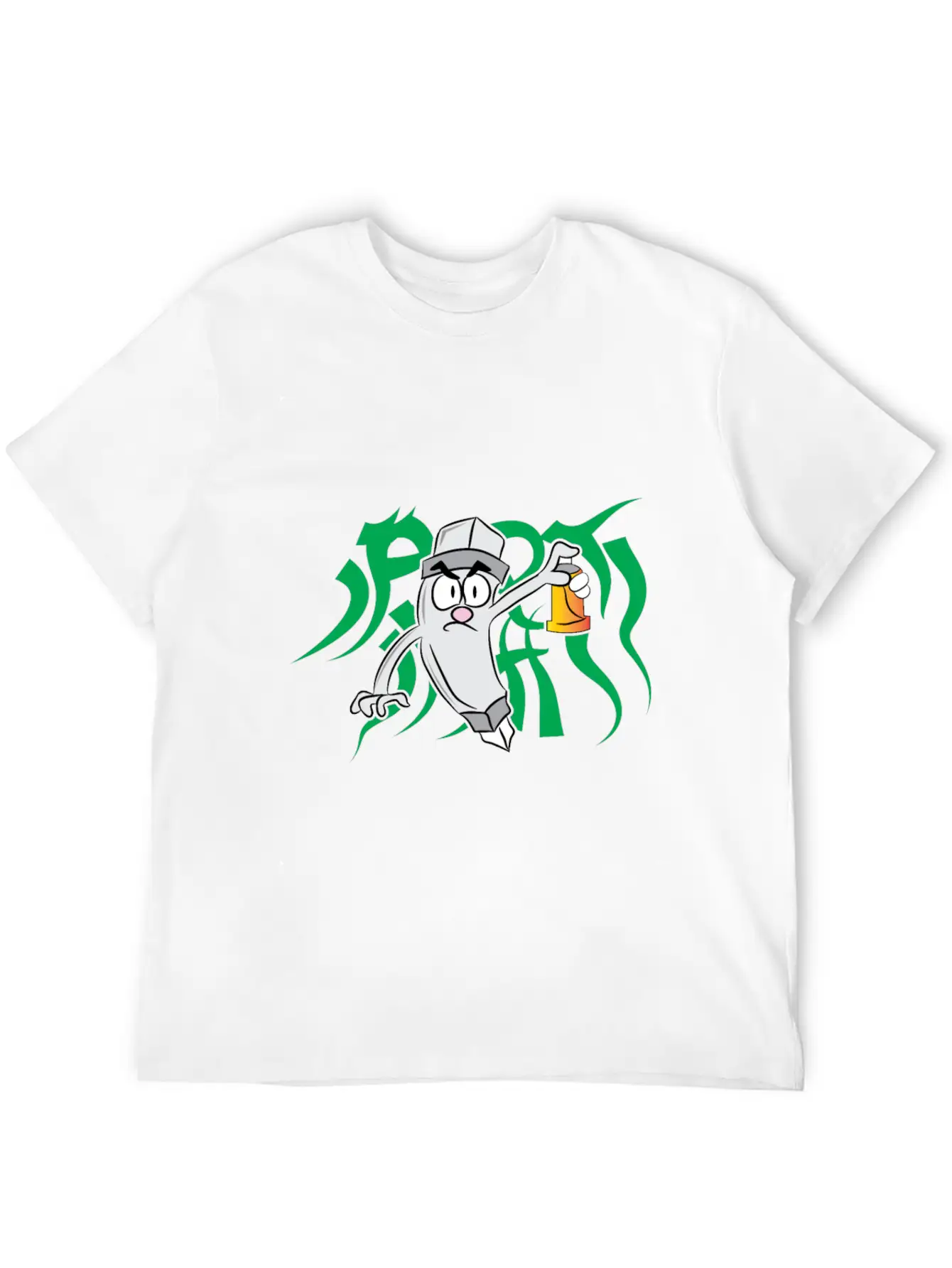 Spray Paint Tribal Essential Cotton Tee For Daily Outfits – Unisex Style