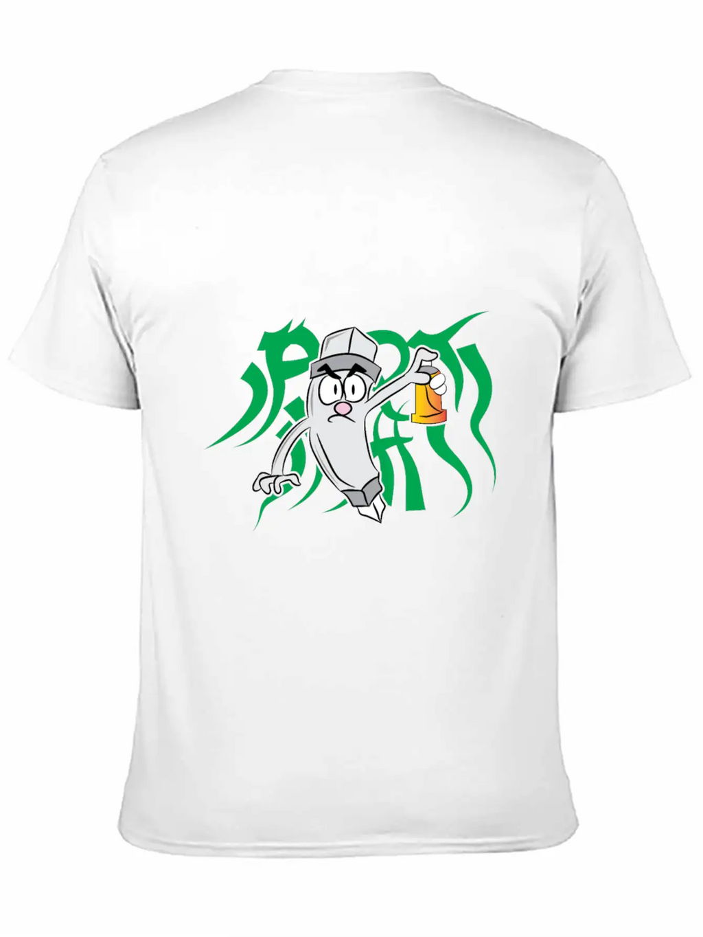 Spray Paint Tribal Essential Cotton Tee For Daily Outfits – Unisex Style