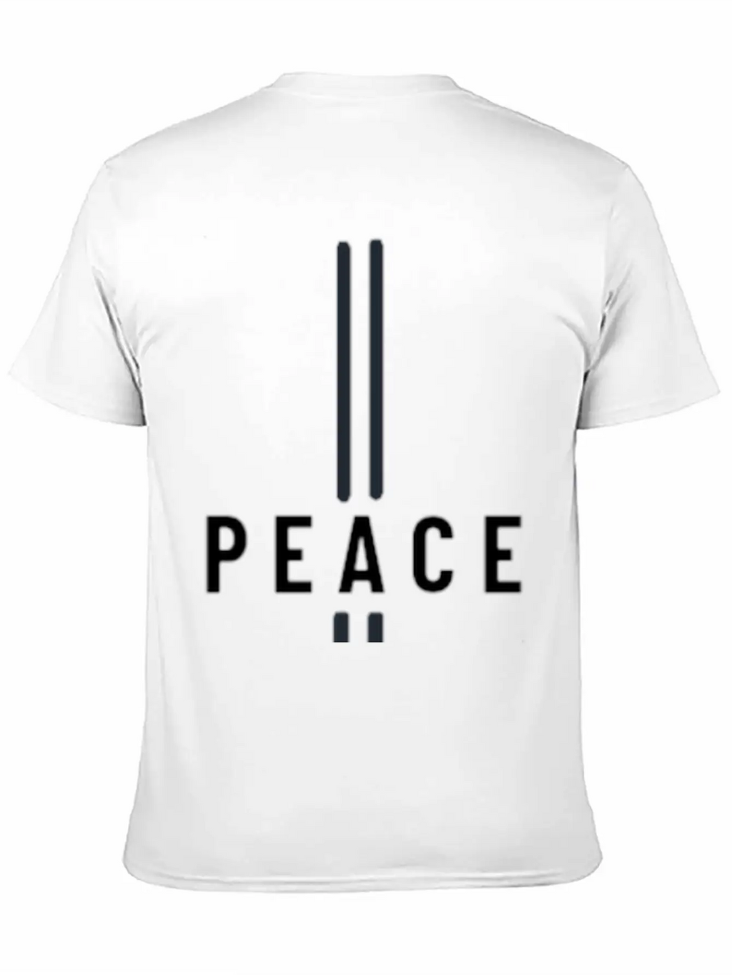 Spread Peace With Our Signature 'Peace' Design Stylish Everyday T-Shirt – Unisex Basic Cotton Tee