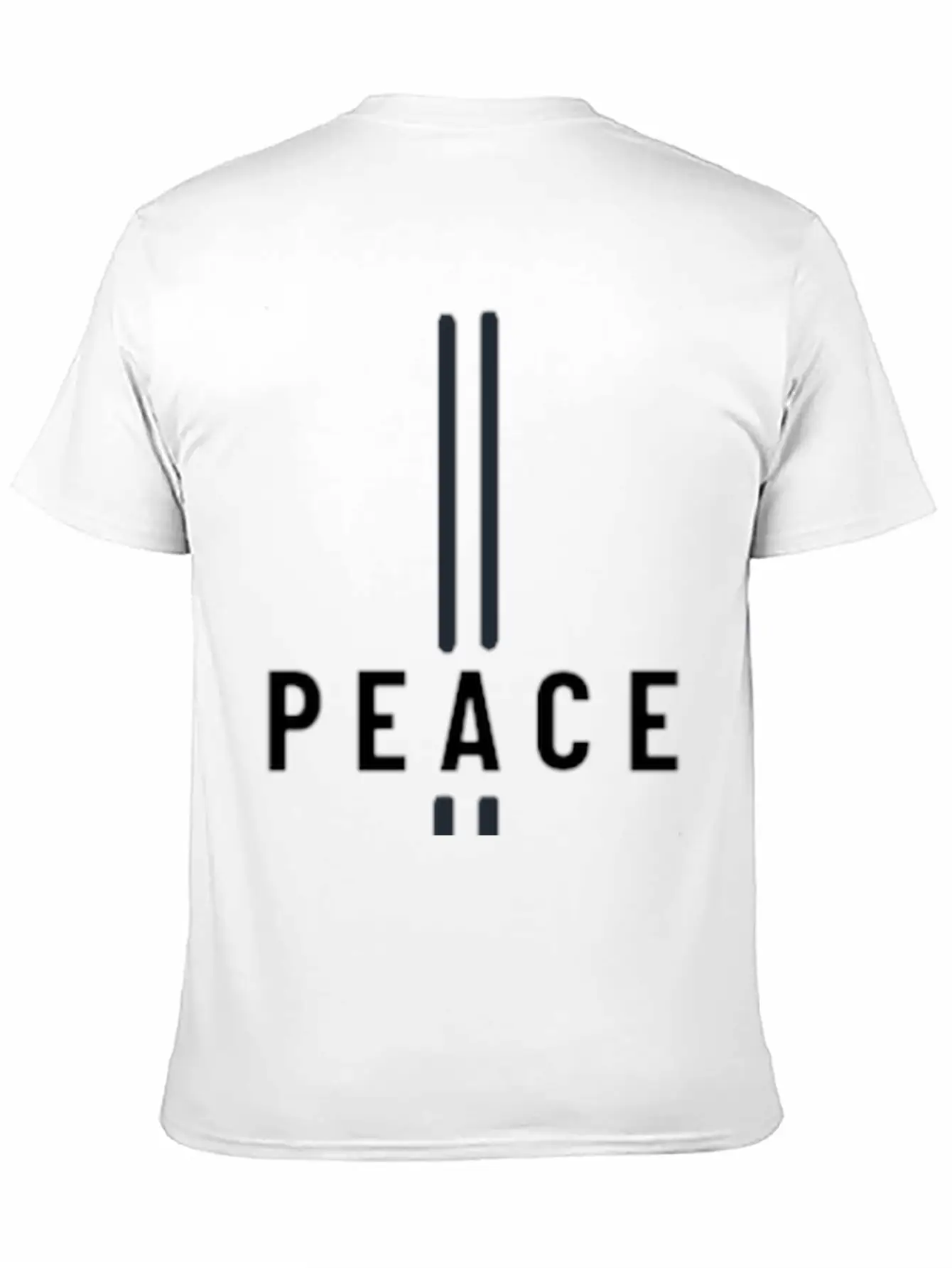 Spread Peace With Our Signature 'Peace' Design Stylish Everyday T-Shirt – Unisex Basic Cotton Tee