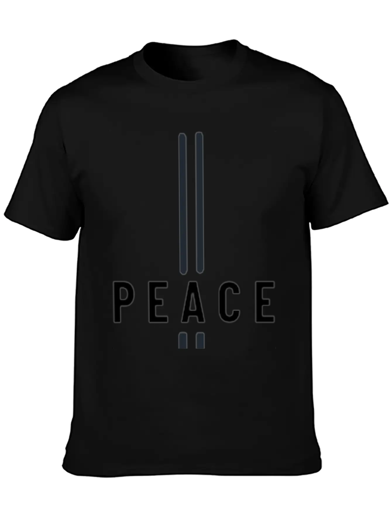Spread Peace With Our Signature 'Peace' Design Stylish Everyday T-Shirt – Unisex Basic Cotton Tee