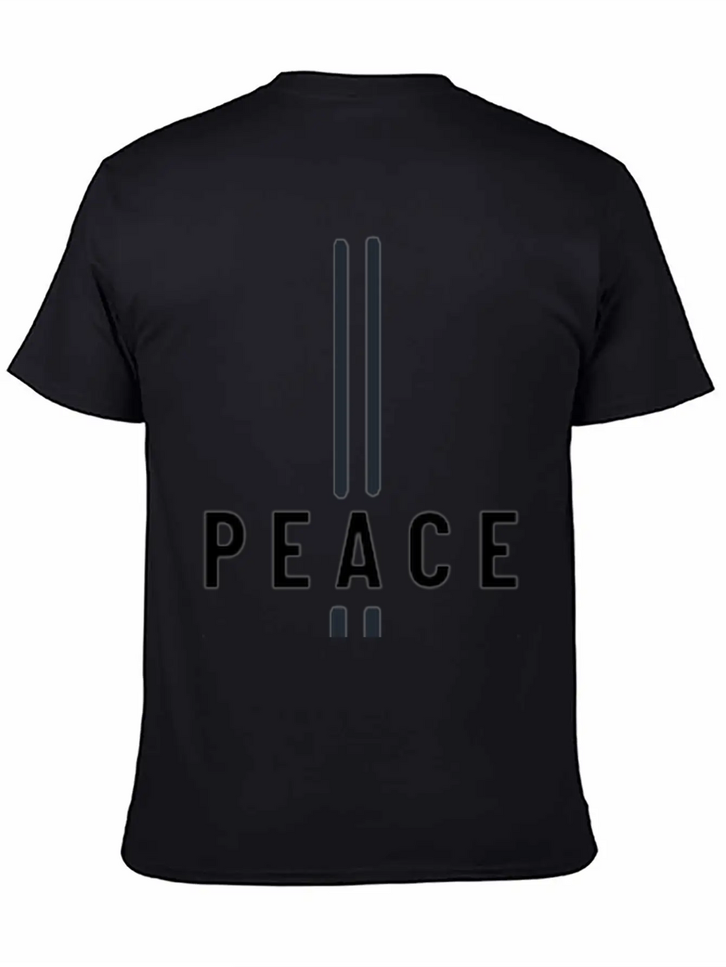 Spread Peace With Our Signature 'Peace' Design Stylish Everyday T-Shirt – Unisex Basic Cotton Tee