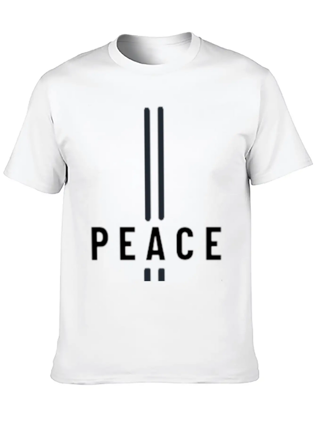 Spread Peace With Our Signature 'Peace' Design Stylish Everyday T-Shirt – Unisex Basic Cotton Tee