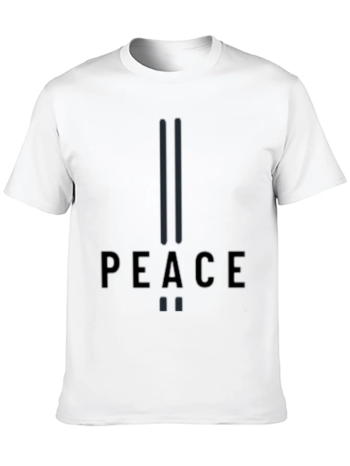 Spread Peace With Our Signature 'Peace' Design Stylish Everyday T-Shirt – Unisex Basic Cotton Tee