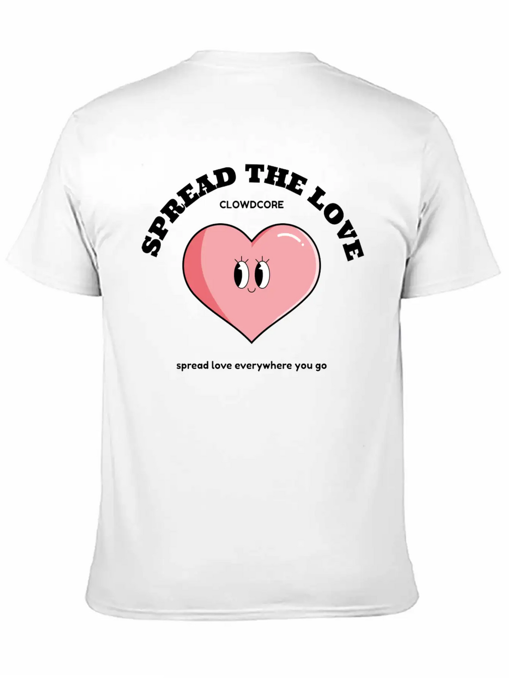 SPREAD THE LOVE Unisex Casual T-Shirt – Clean Design For Daily Comfort