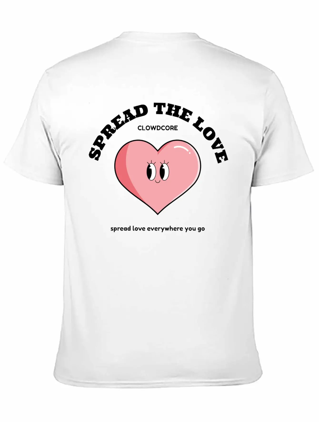 SPREAD THE LOVE Unisex Casual T-Shirt – Clean Design For Daily Comfort