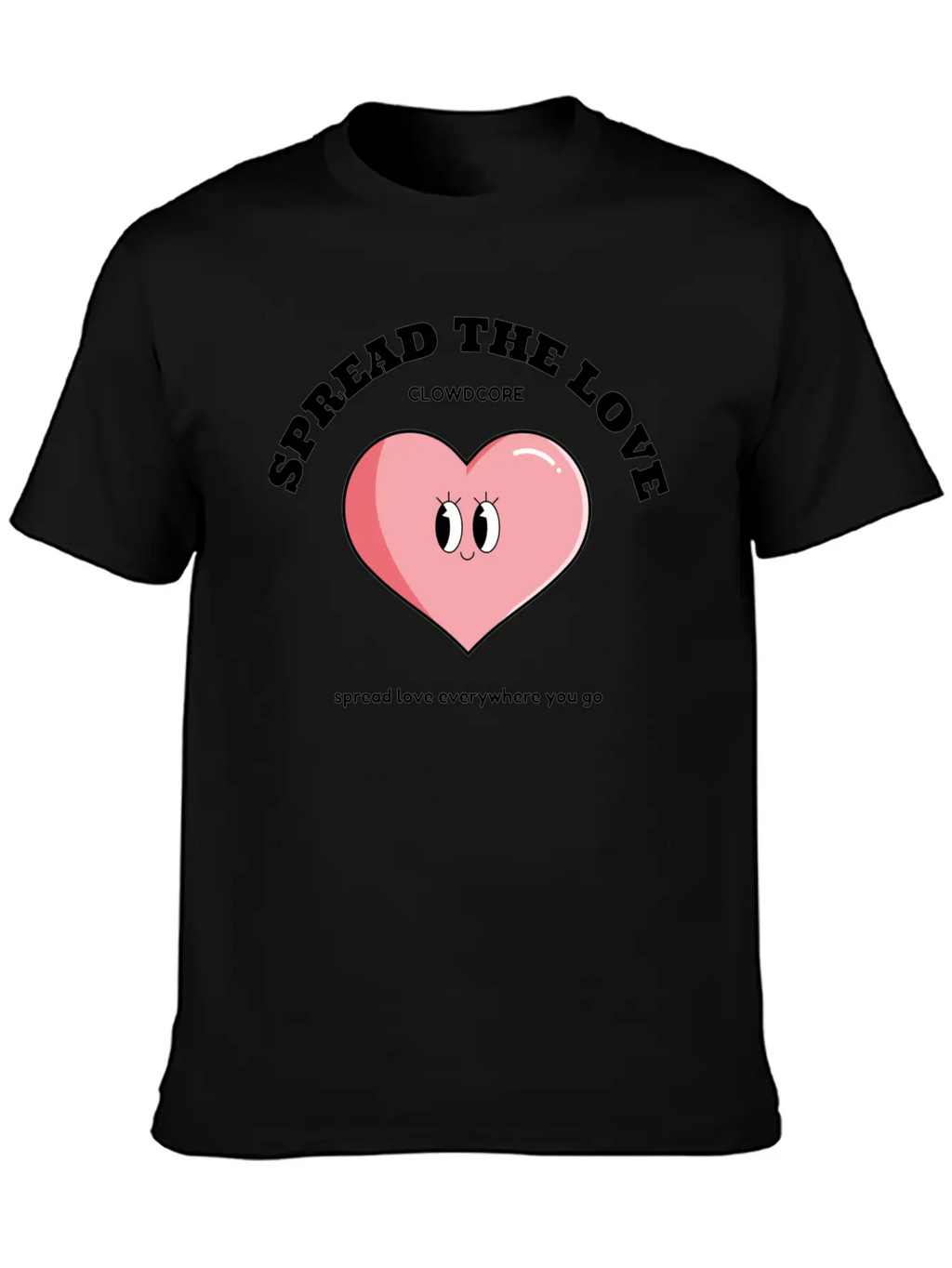 SPREAD THE LOVE Unisex Casual T-Shirt – Clean Design For Daily Comfort