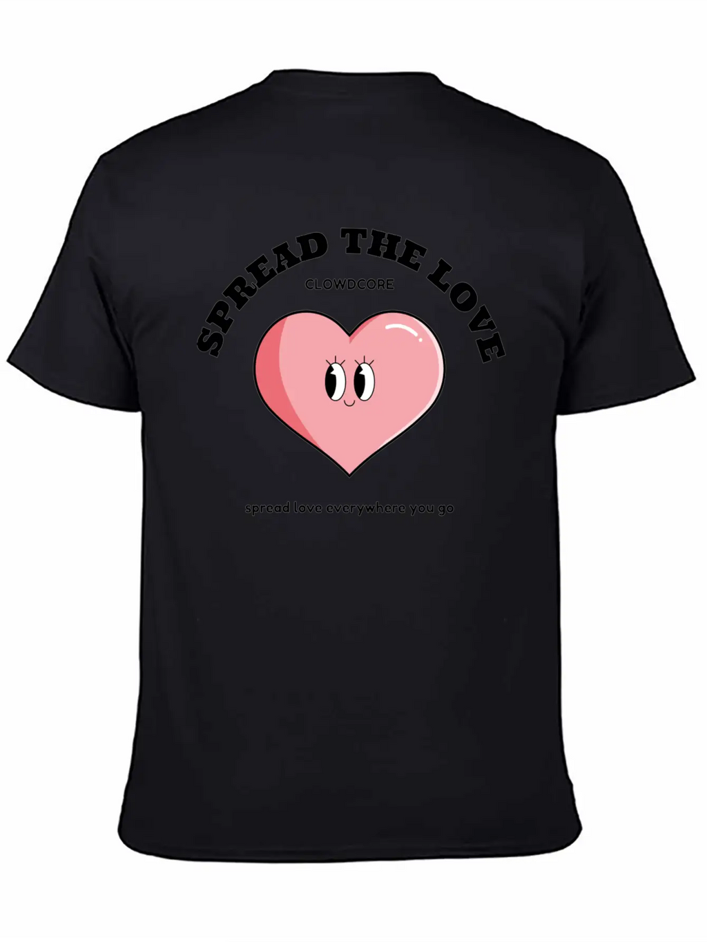 SPREAD THE LOVE Unisex Casual T-Shirt – Clean Design For Daily Comfort