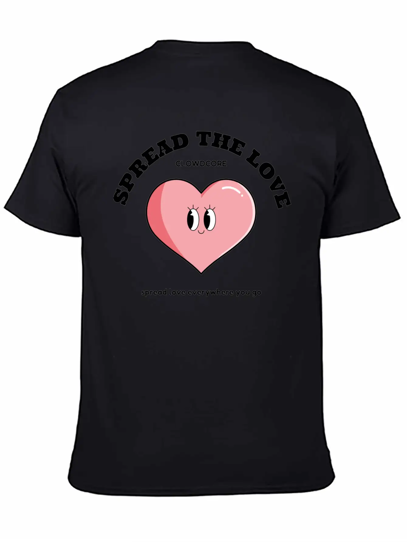 SPREAD THE LOVE Unisex Casual T-Shirt – Clean Design For Daily Comfort