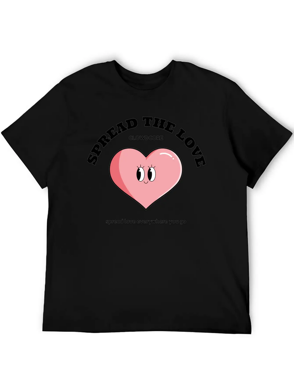 SPREAD THE LOVE Unisex Casual T-Shirt – Clean Design For Daily Comfort
