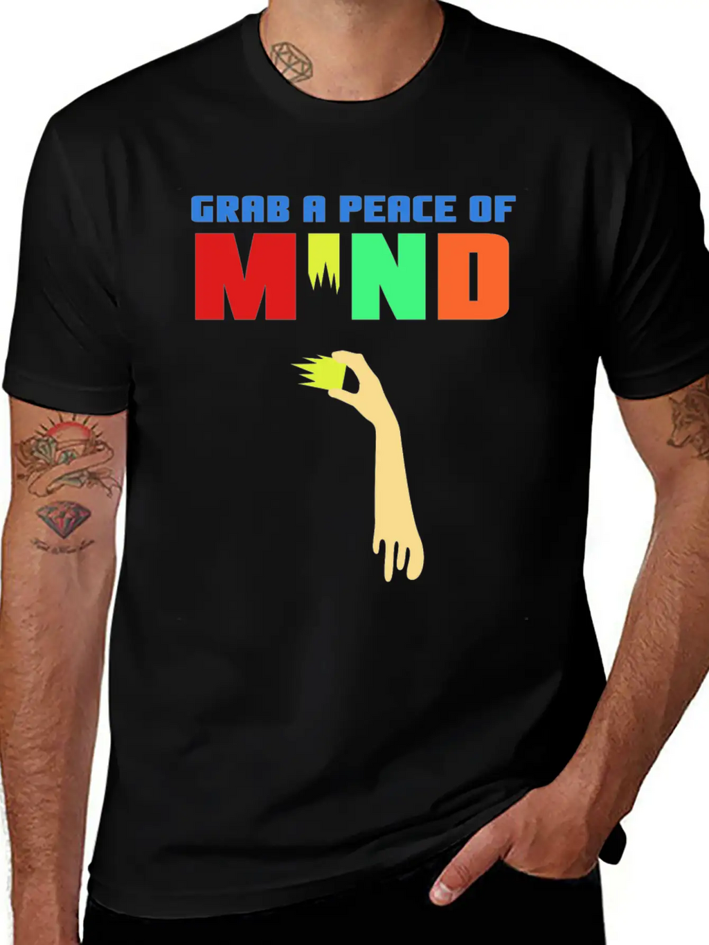 Spread The Love With This Peace Of Mind Tshirt Stylish Everyday T-Shirt – Unisex Basic Cotton Tee