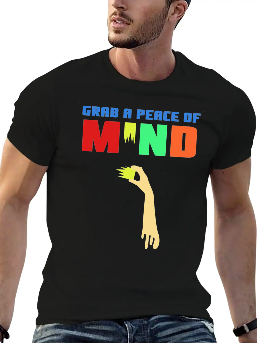 Spread The Love With This Peace Of Mind Tshirt Stylish Everyday T-Shirt – Unisex Basic Cotton Tee