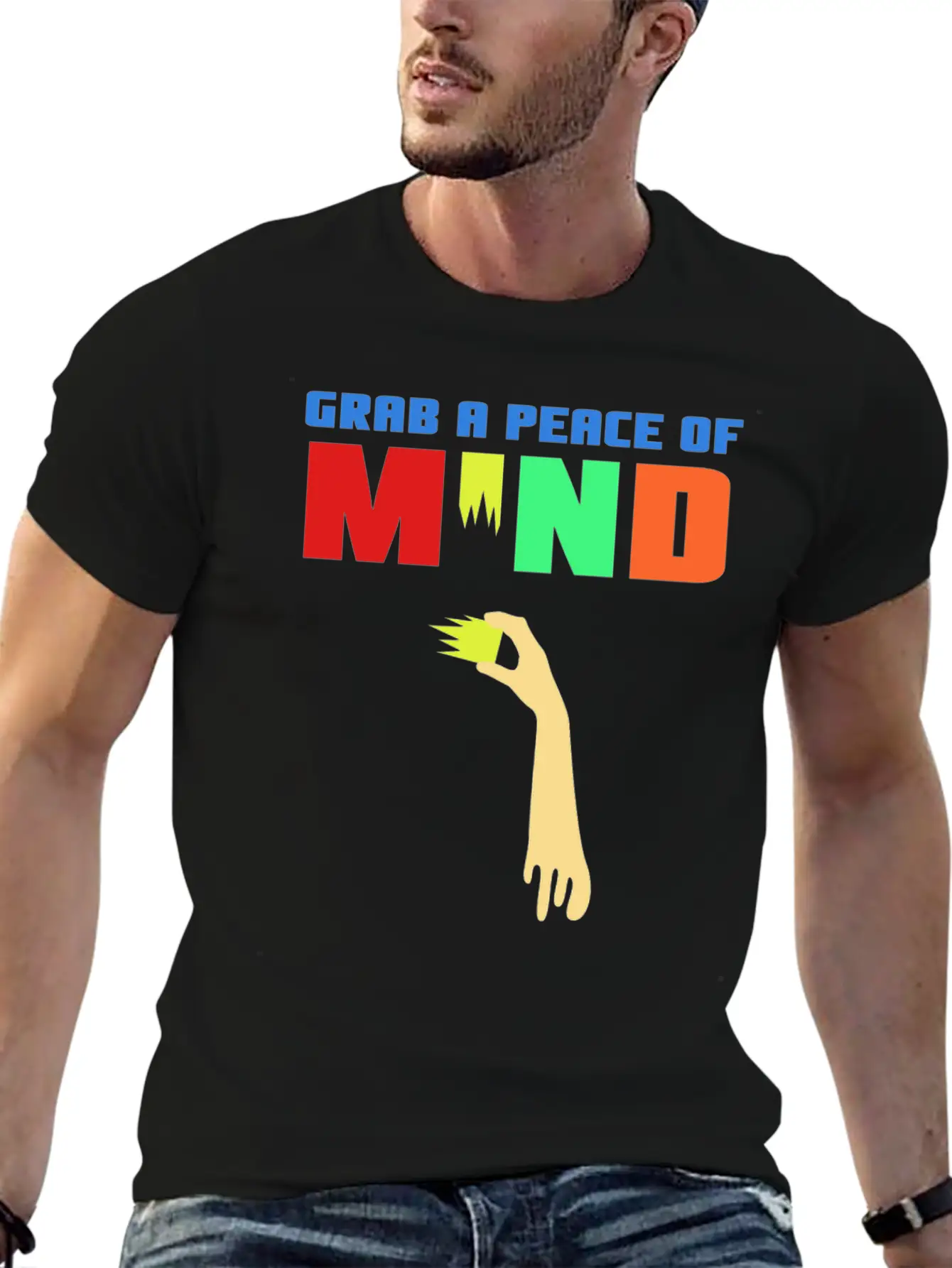 Spread The Love With This Peace Of Mind Tshirt Stylish Everyday T-Shirt – Unisex Basic Cotton Tee