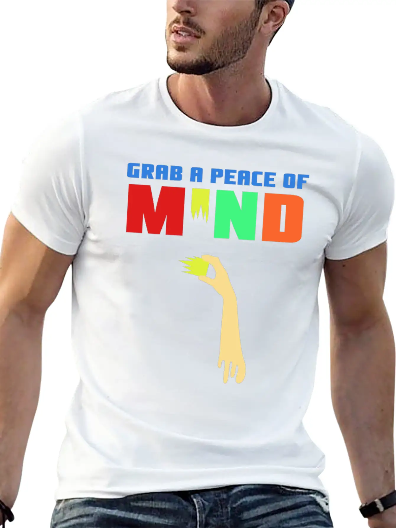 Spread The Love With This Peace Of Mind Tshirt Stylish Everyday T-Shirt – Unisex Basic Cotton Tee