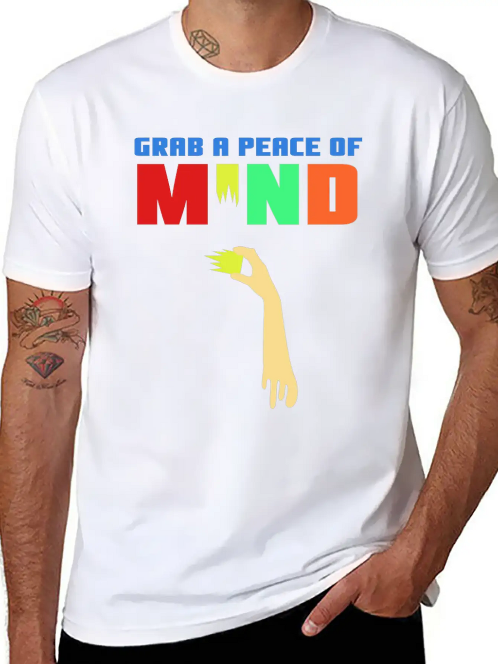 Spread The Love With This Peace Of Mind Tshirt Stylish Everyday T-Shirt – Unisex Basic Cotton Tee