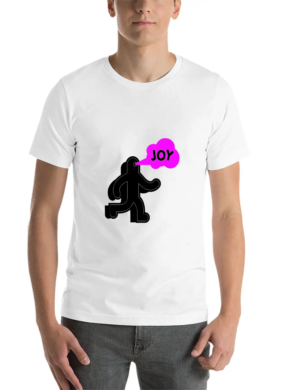 Spreading JOY Essential Cotton Tee For Daily Outfits – Unisex Style