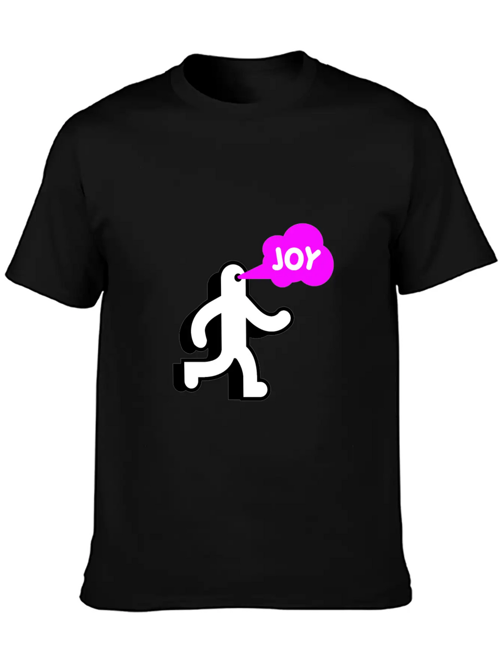 Spreading JOY Essential Cotton Tee For Daily Outfits – Unisex Style