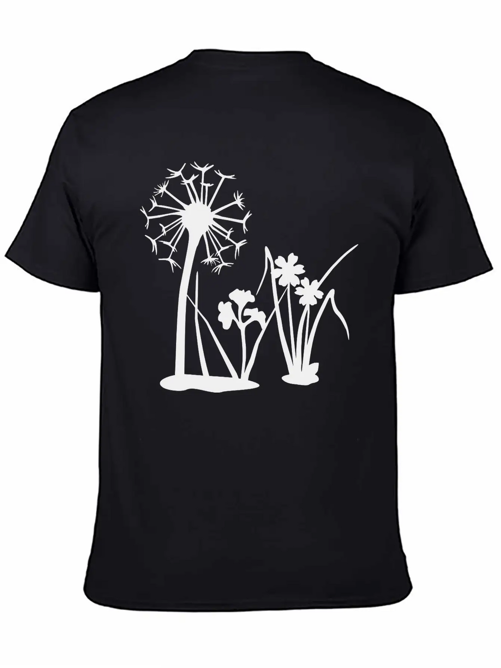 Spring Flowers, Nature Casual Graphic T-Shirt – Simple And Comfortable Daily Wear