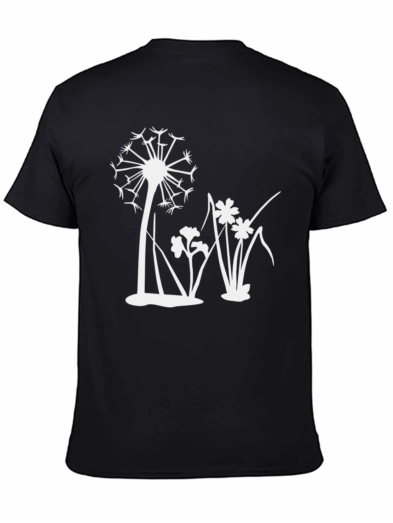 Spring Flowers, Nature Casual Graphic T-Shirt – Simple And Comfortable Daily Wear
