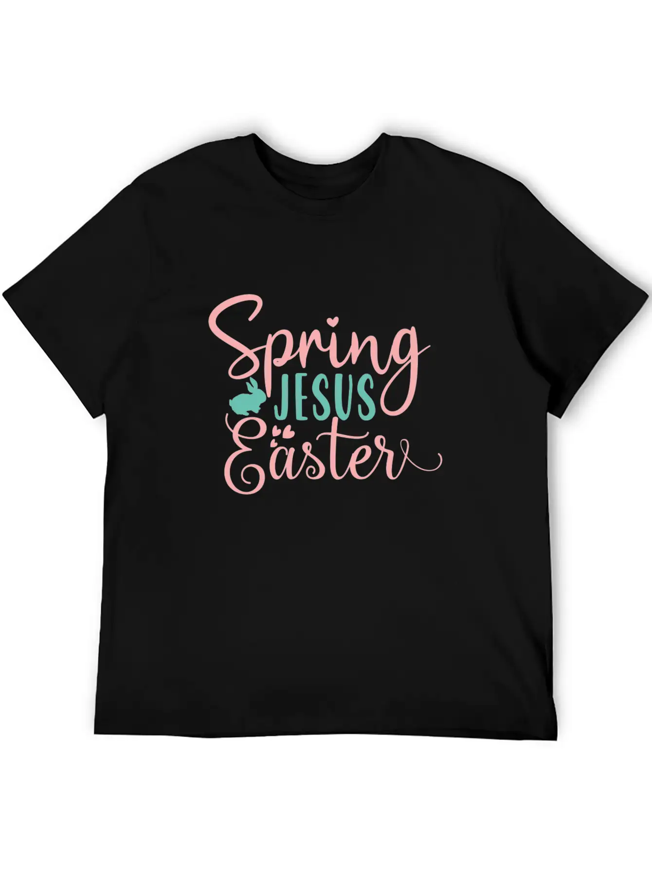 Spring Jesus Easter Unisex Casual T-Shirt – Clean Design For Daily Comfort