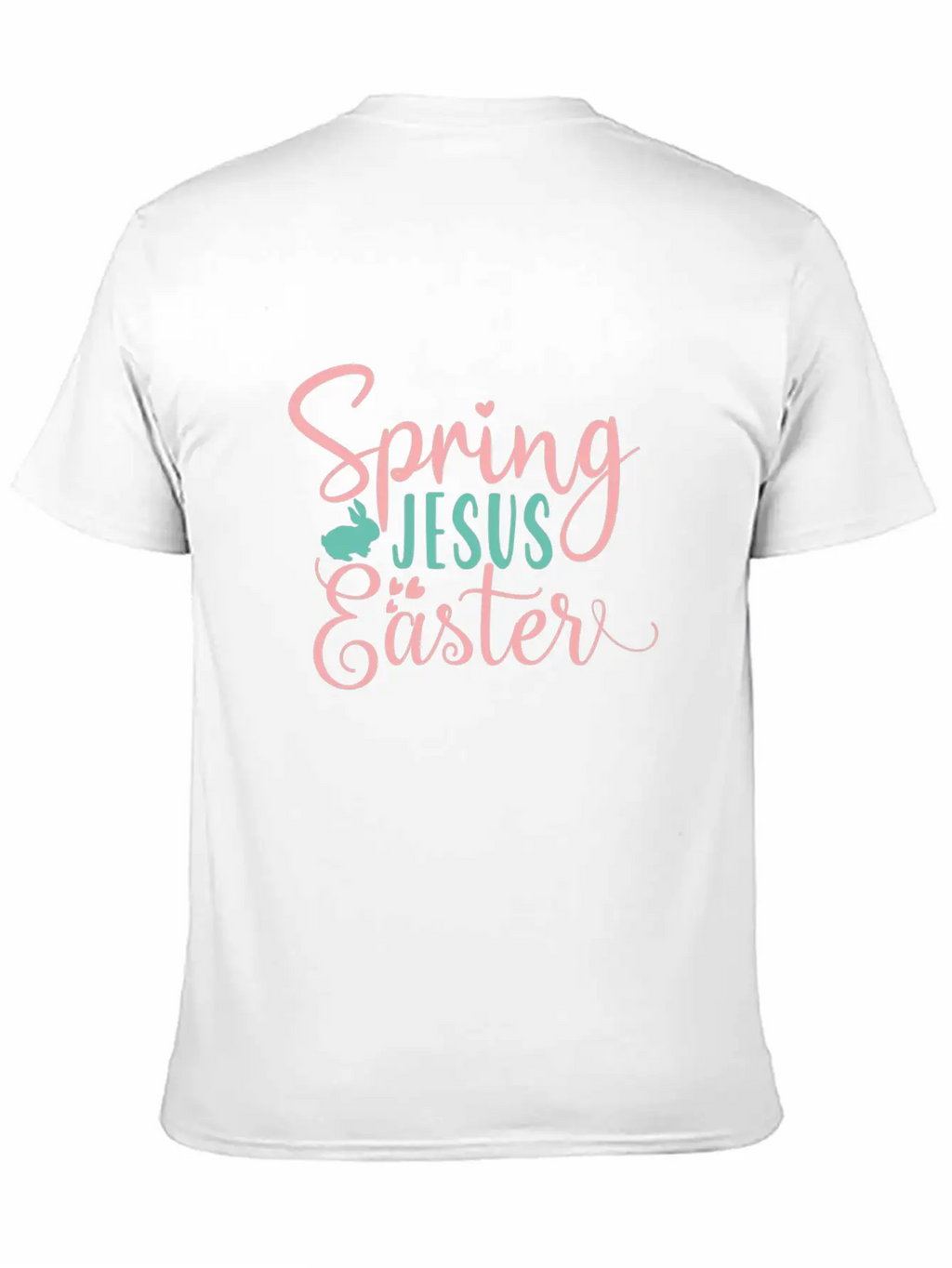 Spring Jesus Easter Unisex Casual T-Shirt – Clean Design For Daily Comfort