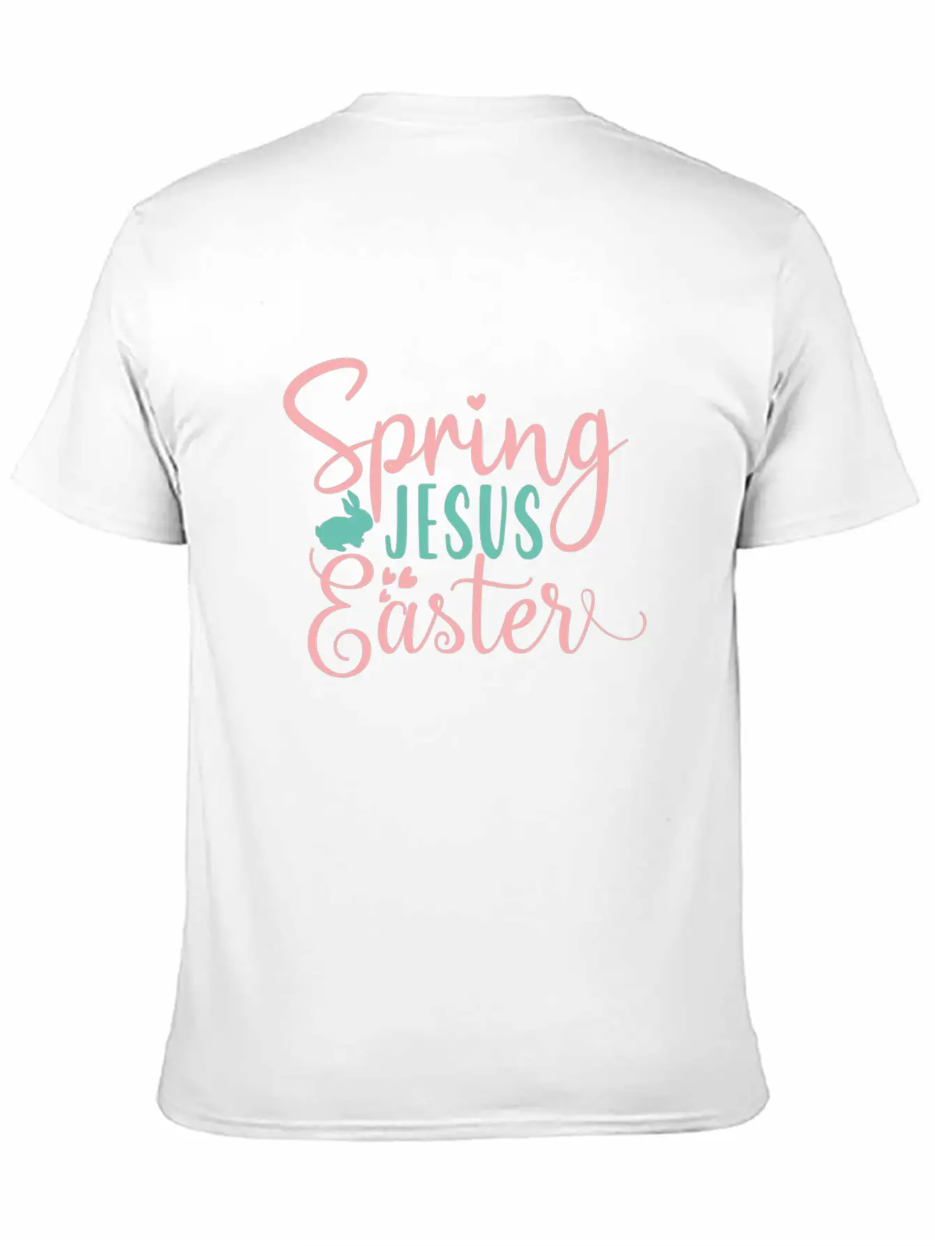 Spring Jesus Easter Unisex Casual T-Shirt – Clean Design For Daily Comfort