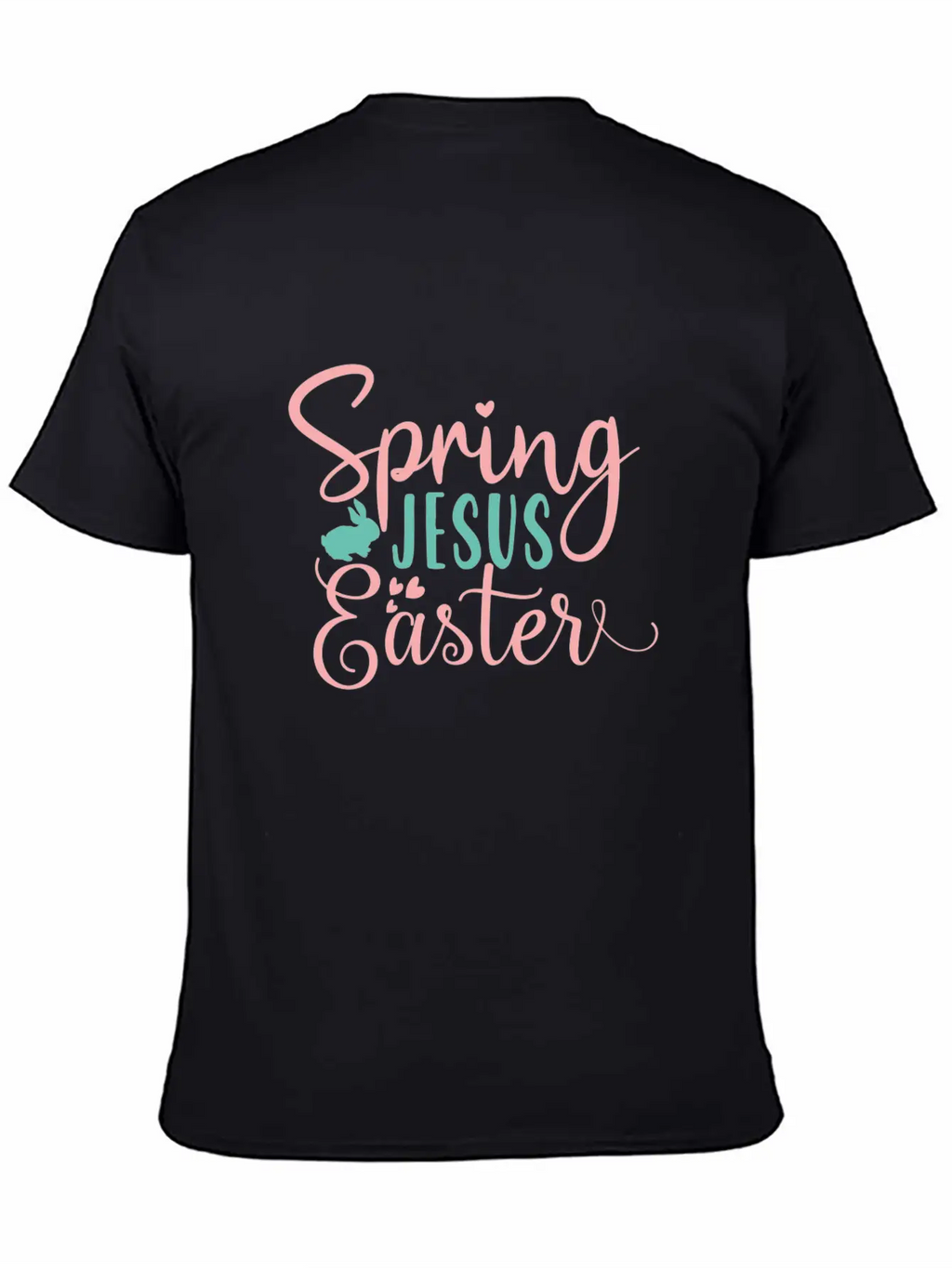 Spring Jesus Easter Unisex Casual T-Shirt – Clean Design For Daily Comfort