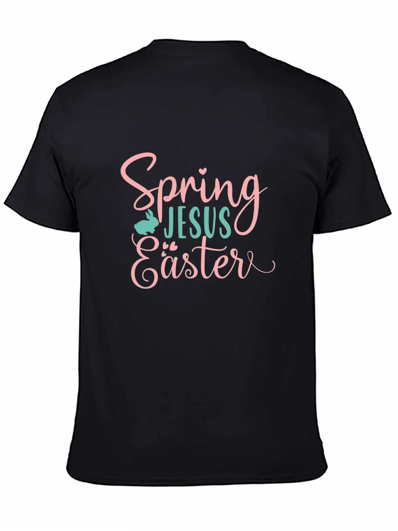 Spring Jesus Easter Unisex Casual T-Shirt – Clean Design For Daily Comfort