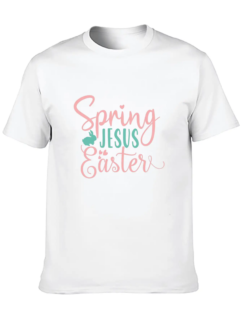 Spring Jesus Easter Unisex Casual T-Shirt – Clean Design For Daily Comfort
