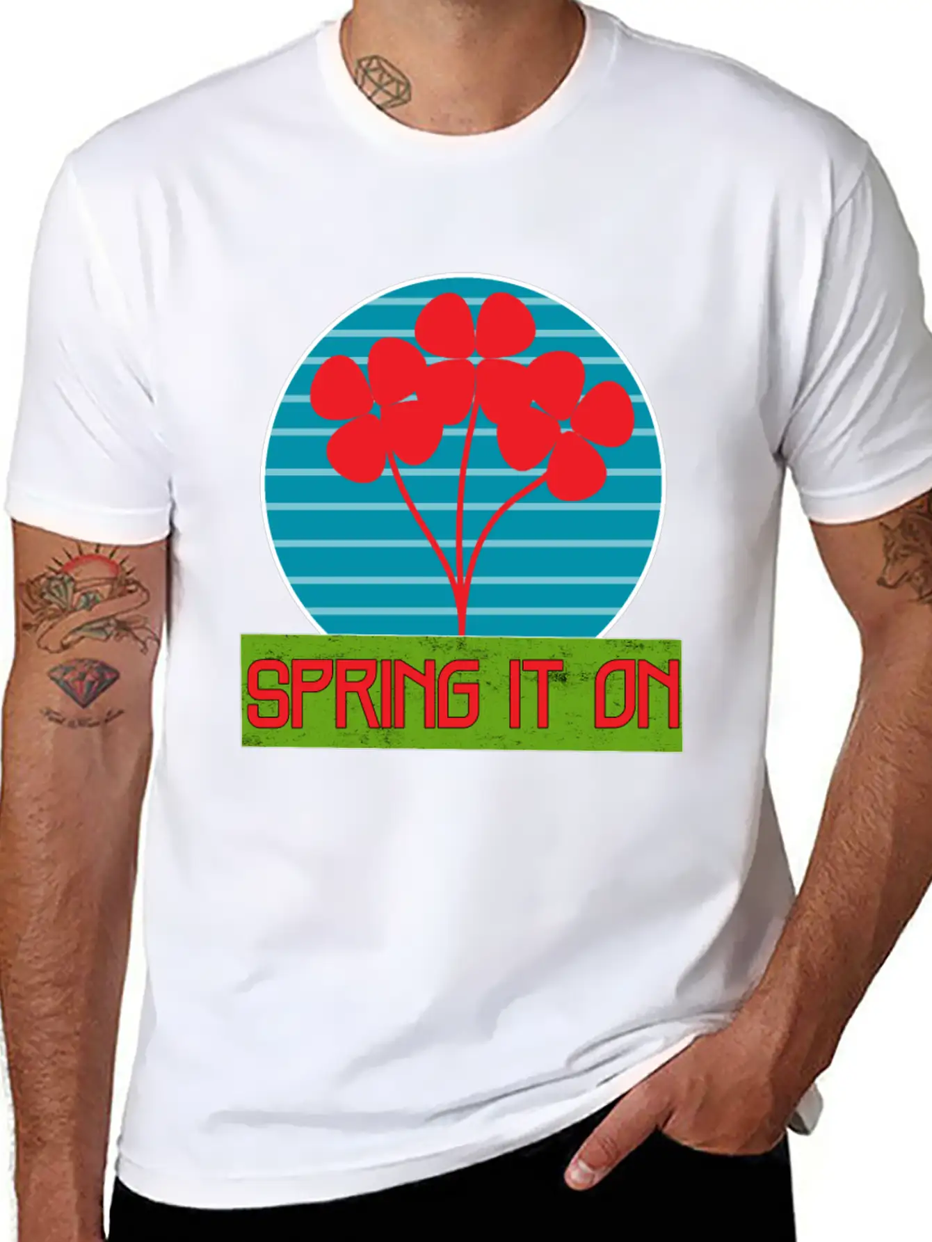 Spring Season Time Feelings Blooming Plants Gift Unisex Casual T-Shirt – Clean Design For Daily Comfort