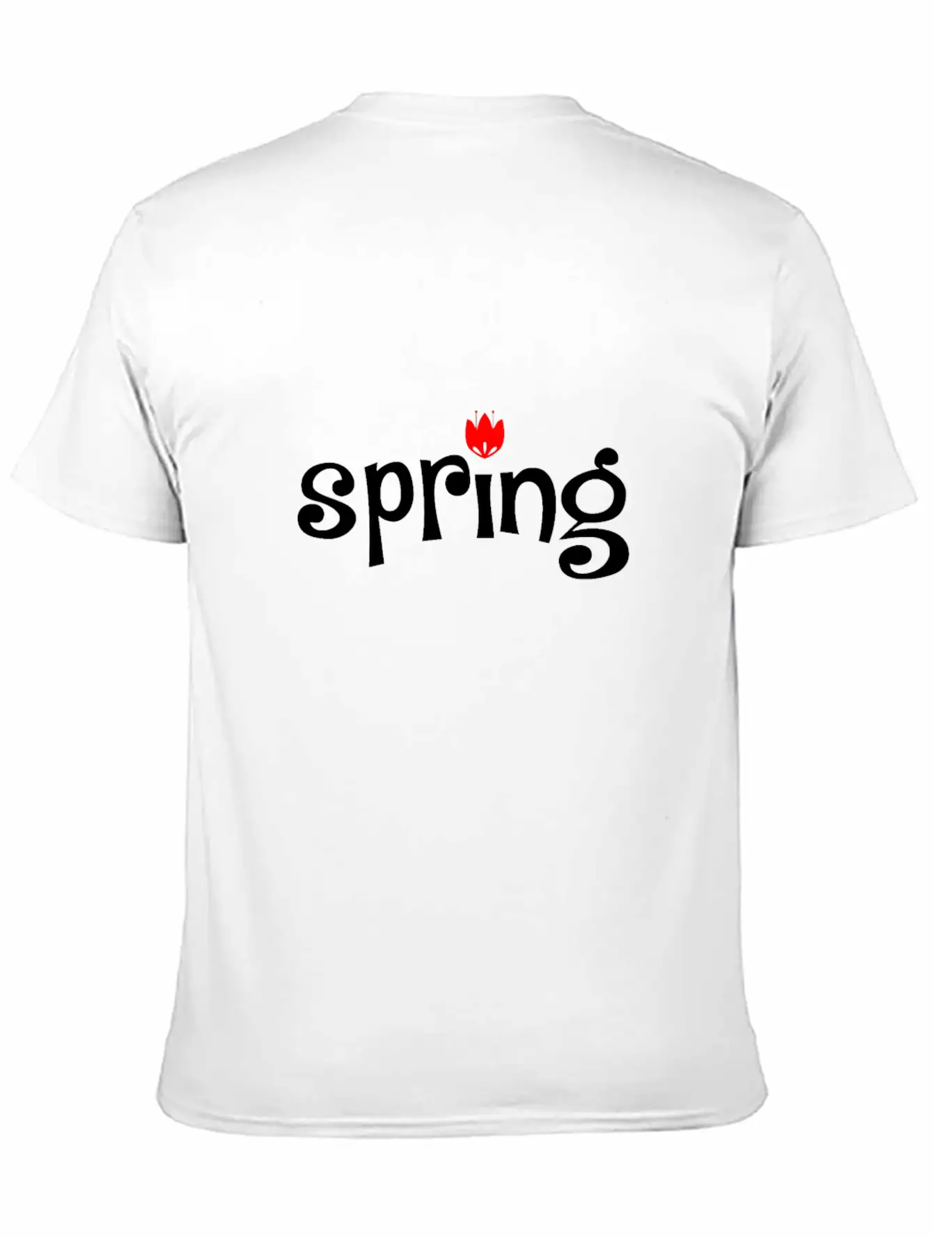Spring Tulip Unisex Casual T-Shirt – Clean Design For Daily Comfort