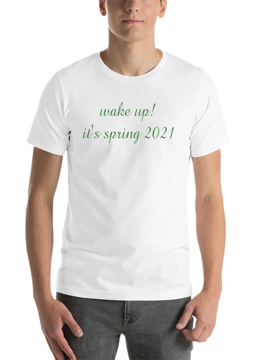 Spring Unisex Short Sleeve Soft Cotton T-Shirt – Casual Everyday Wear