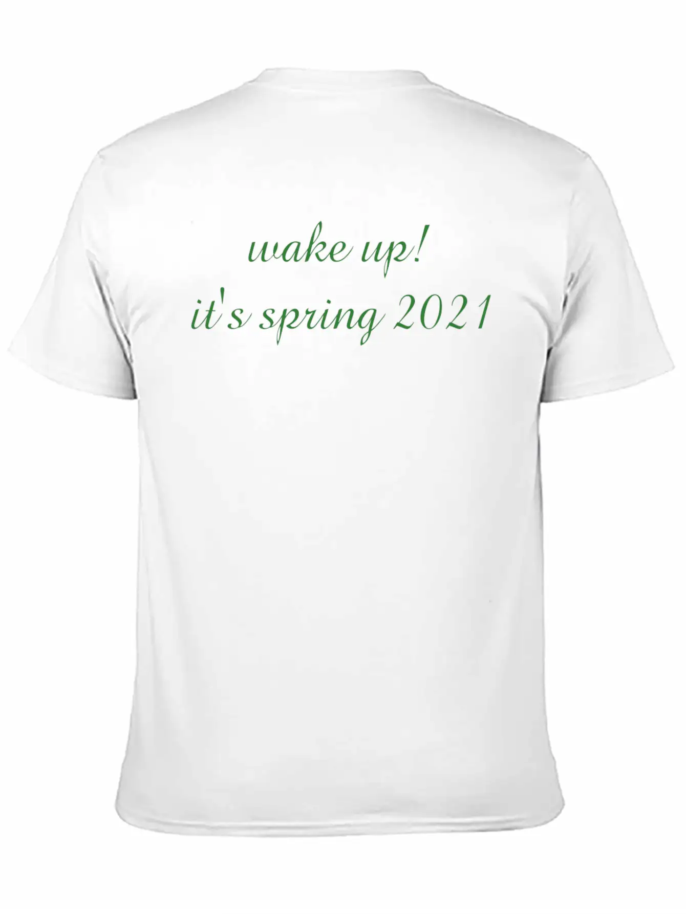 Spring Unisex Short Sleeve Soft Cotton T-Shirt – Casual Everyday Wear