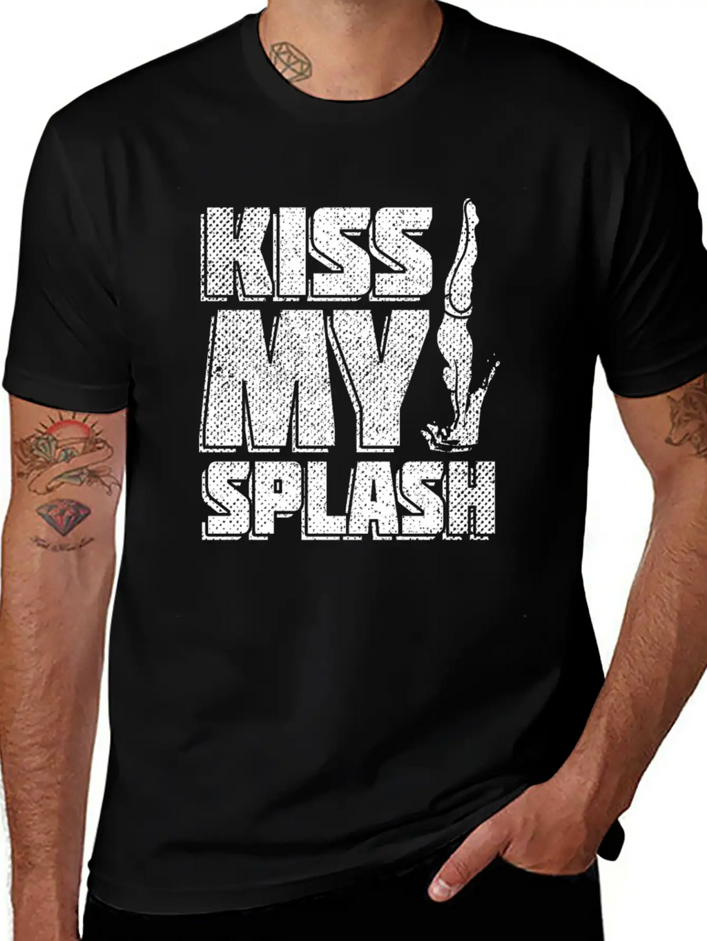 Springboard Diving Funny Casual Graphic T-Shirt – Simple And Comfortable Daily Wear