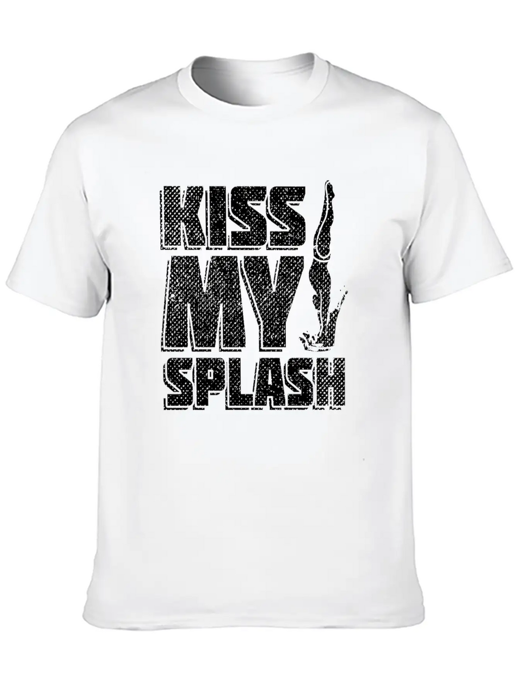 Springboard Diving Funny Casual Graphic T-Shirt – Simple And Comfortable Daily Wear