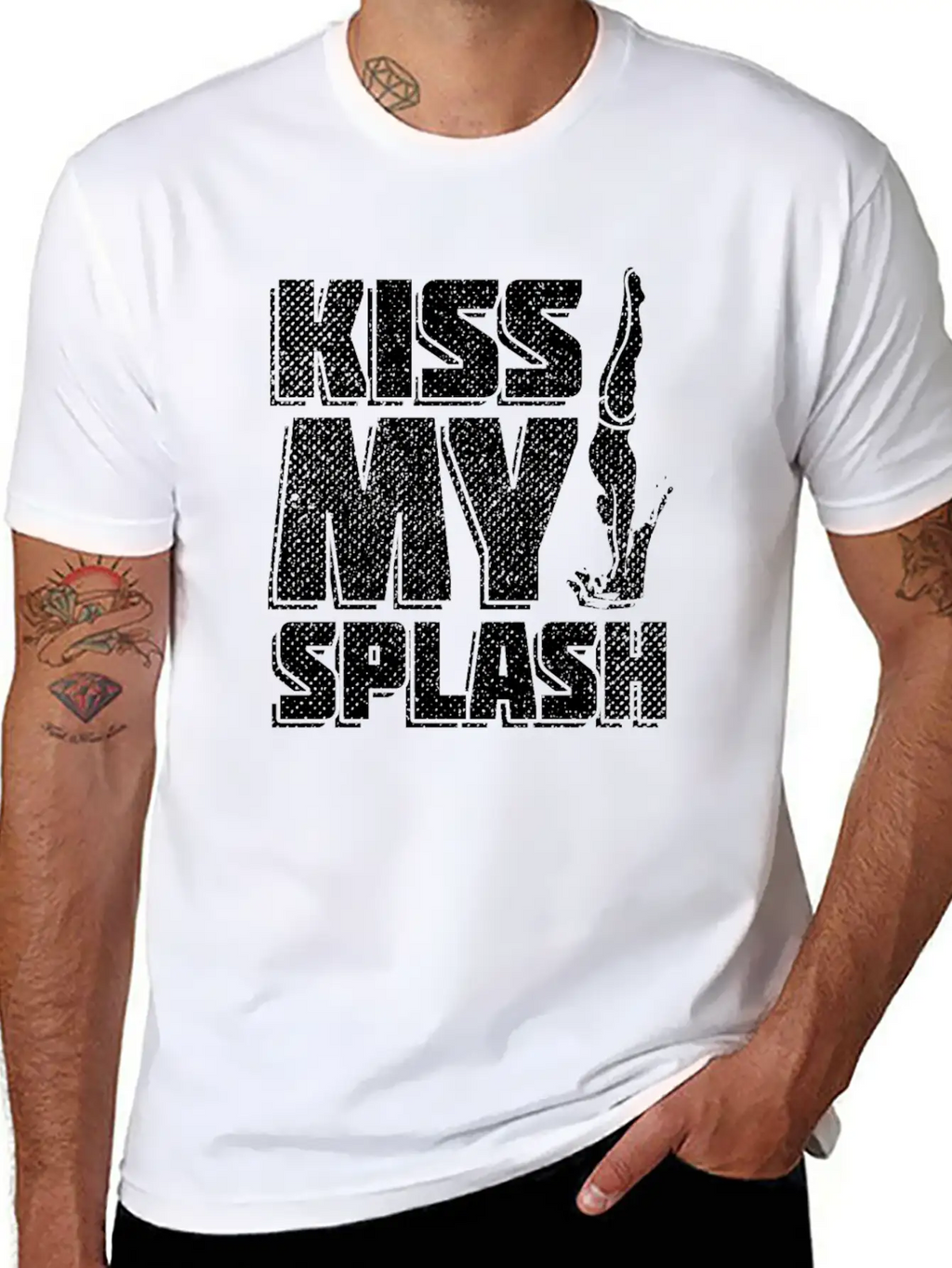 Springboard Diving Funny Casual Graphic T-Shirt – Simple And Comfortable Daily Wear