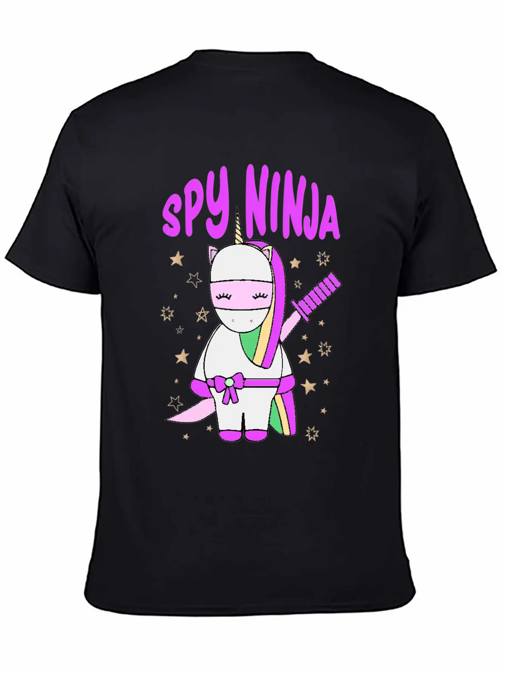 Spy-Gaming Ninjas Game Uorn Ninja Casual Graphic T-Shirt – Simple And Comfortable Daily Wear