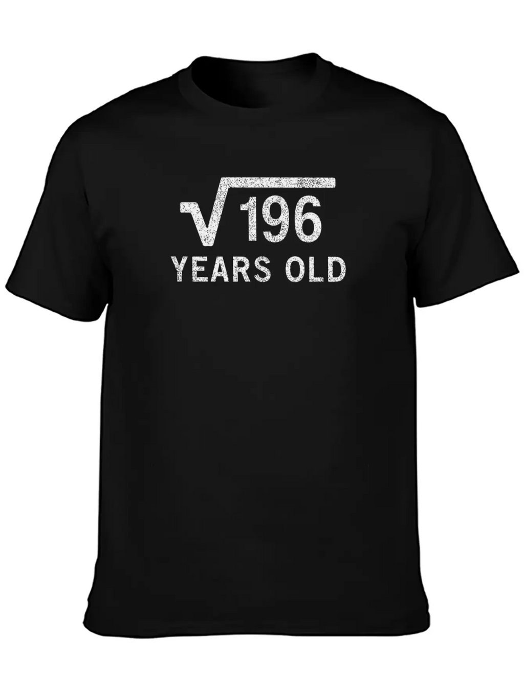 Square Root Of 196 14 Years Old 14th Birthday Gift Unisex Short Sleeve Soft Cotton T-Shirt – Casual Everyday Wear