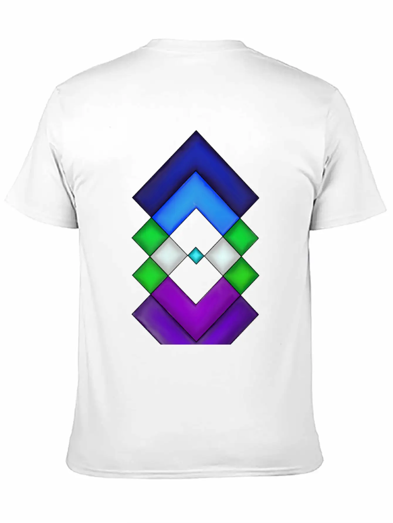 Square Stone Breathable Soft Cotton T-Shirt – Timeless Casual Look