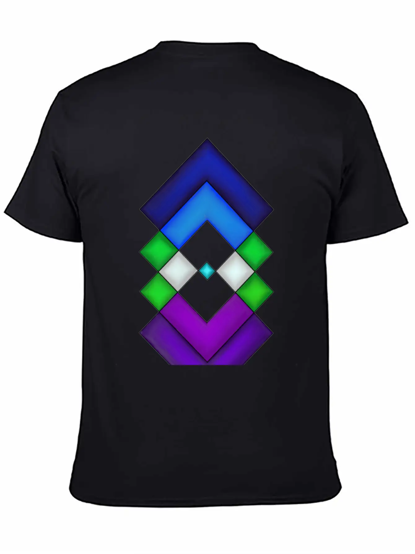 Square Stone Breathable Soft Cotton T-Shirt – Timeless Casual Look