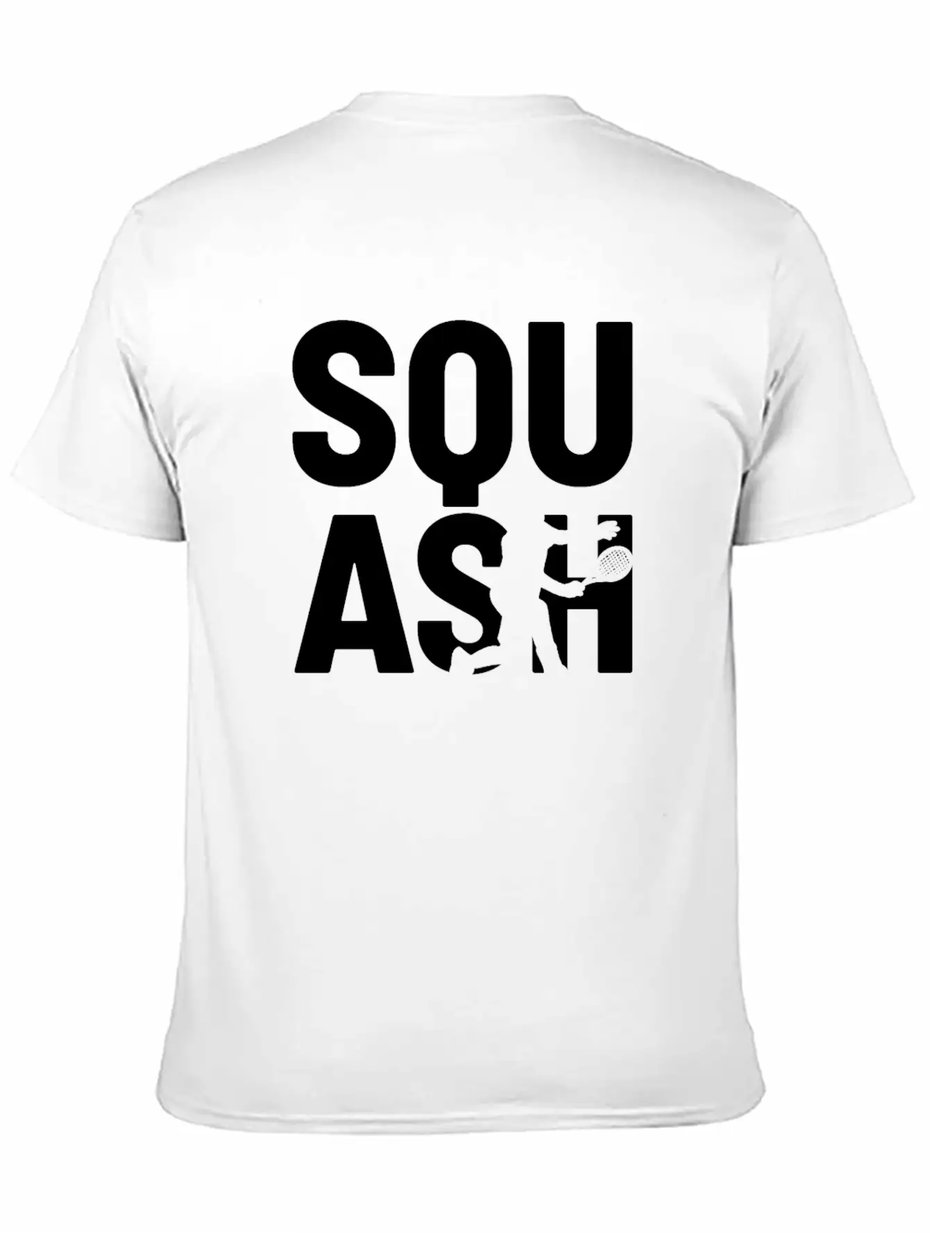 Squash Player Breathable Soft Cotton T-Shirt – Timeless Casual Look