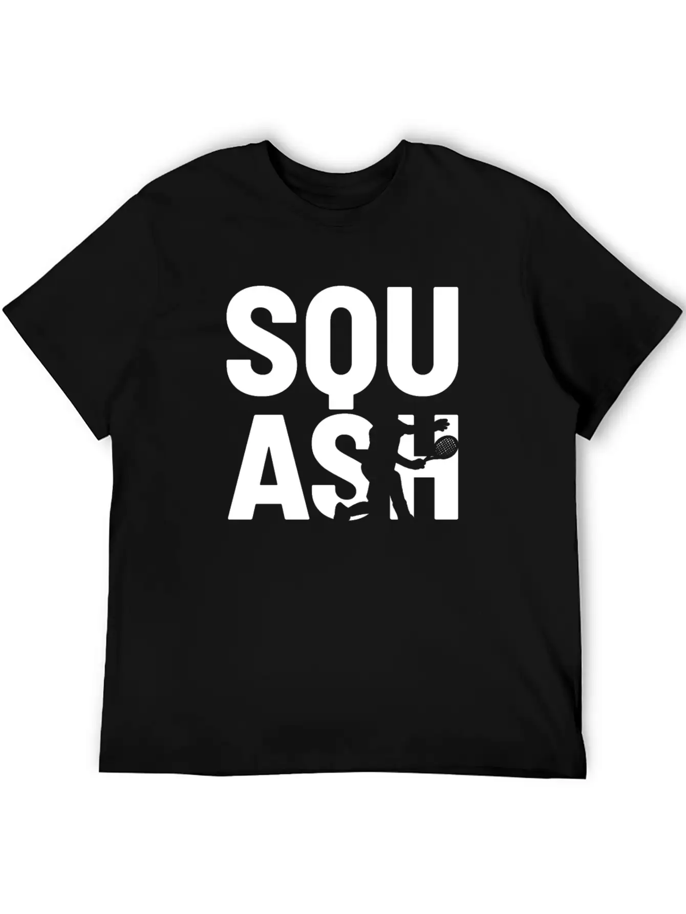 Squash Player Breathable Soft Cotton T-Shirt – Timeless Casual Look