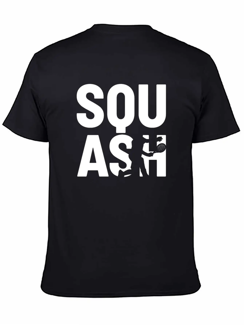 Squash Player Breathable Soft Cotton T-Shirt – Timeless Casual Look
