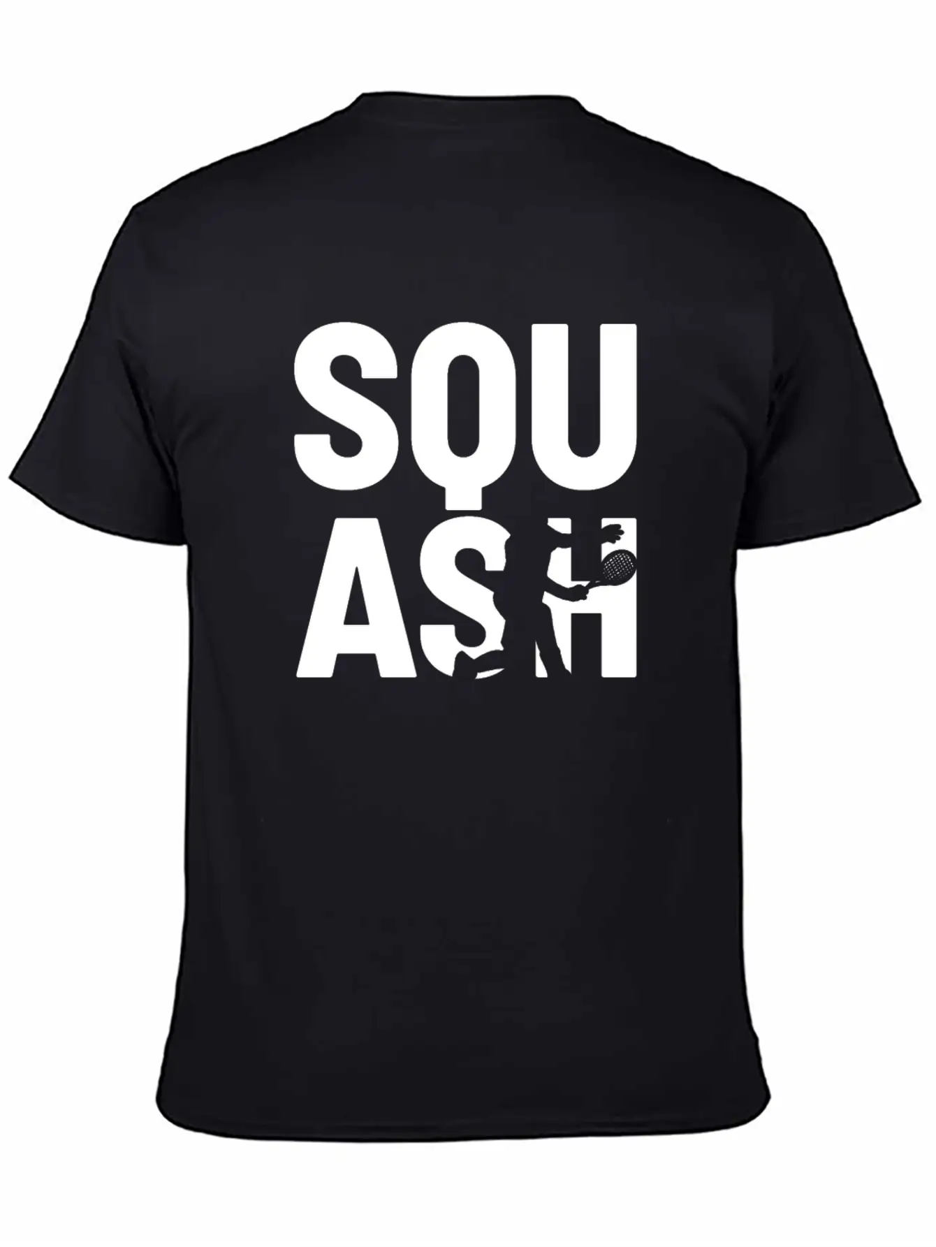Squash Player Breathable Soft Cotton T-Shirt – Timeless Casual Look