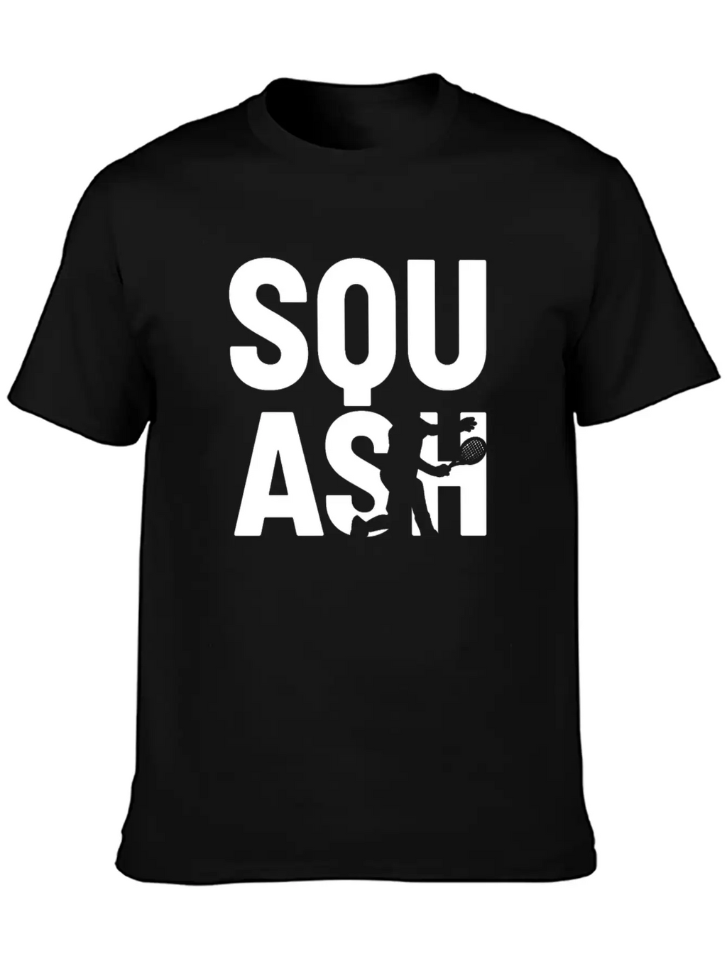 Squash Player Breathable Soft Cotton T-Shirt – Timeless Casual Look
