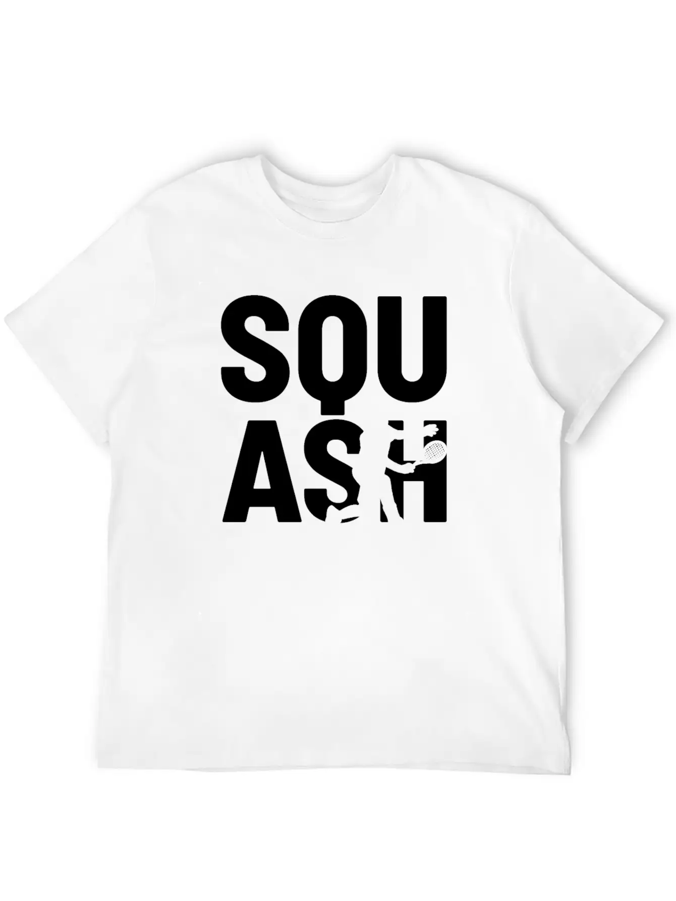 Squash Player Breathable Soft Cotton T-Shirt – Timeless Casual Look